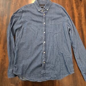 Banana Republic Long Sleeve Denim Shirt Slim Fit